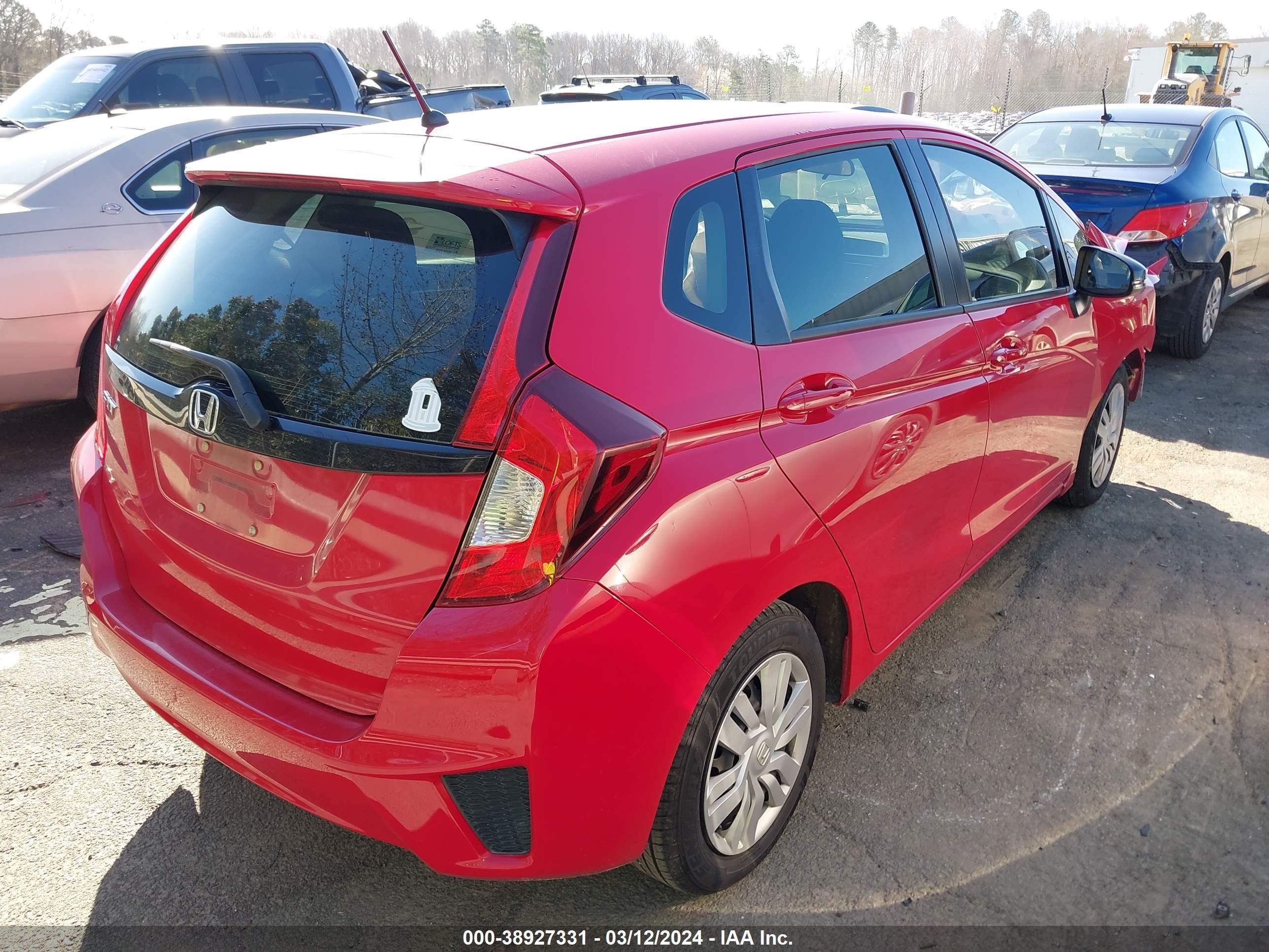 Photo 3 VIN: JHMGK5H55GX036966 - HONDA FIT 