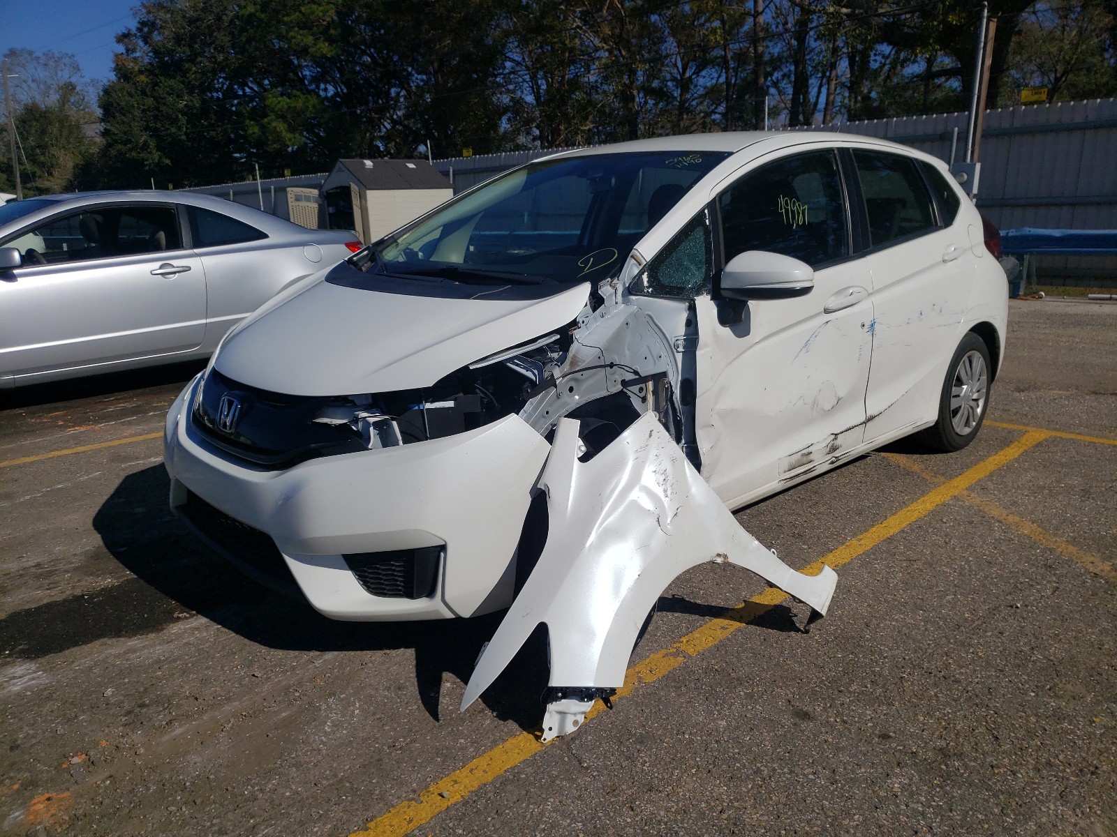 Photo 1 VIN: JHMGK5H57GX030019 - HONDA FIT LX 