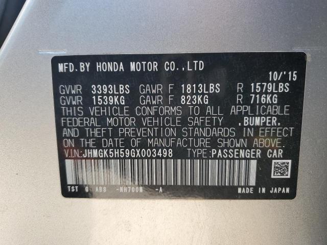 Photo 11 VIN: JHMGK5H59GX003498 - HONDA FIT LX 