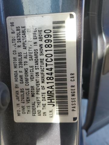 Photo 12 VIN: JHMRA1844TC018990 - HONDA ODYSSEY BA 