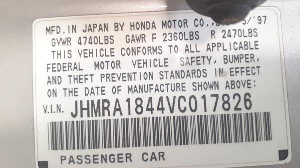 Photo 3 VIN: JHMRA1844VC017826 - HONDA ODYSSEY 