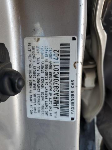 Photo 12 VIN: JHMRA3870WC011402 - HONDA ODYSSEY EX 