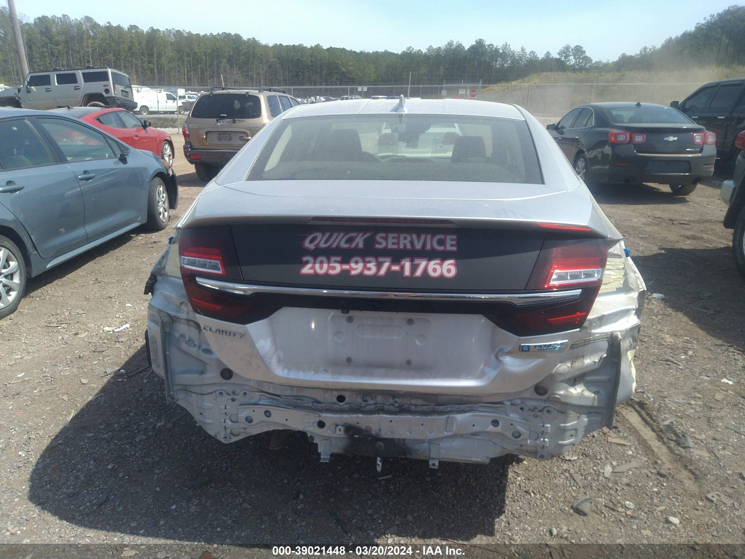 Photo 15 VIN: JHMZC5F10JC021151 - HONDA CLARITY 