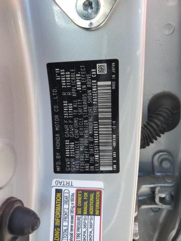 Photo 11 VIN: JHMZC5F10KC002651 - HONDA CLARITY 