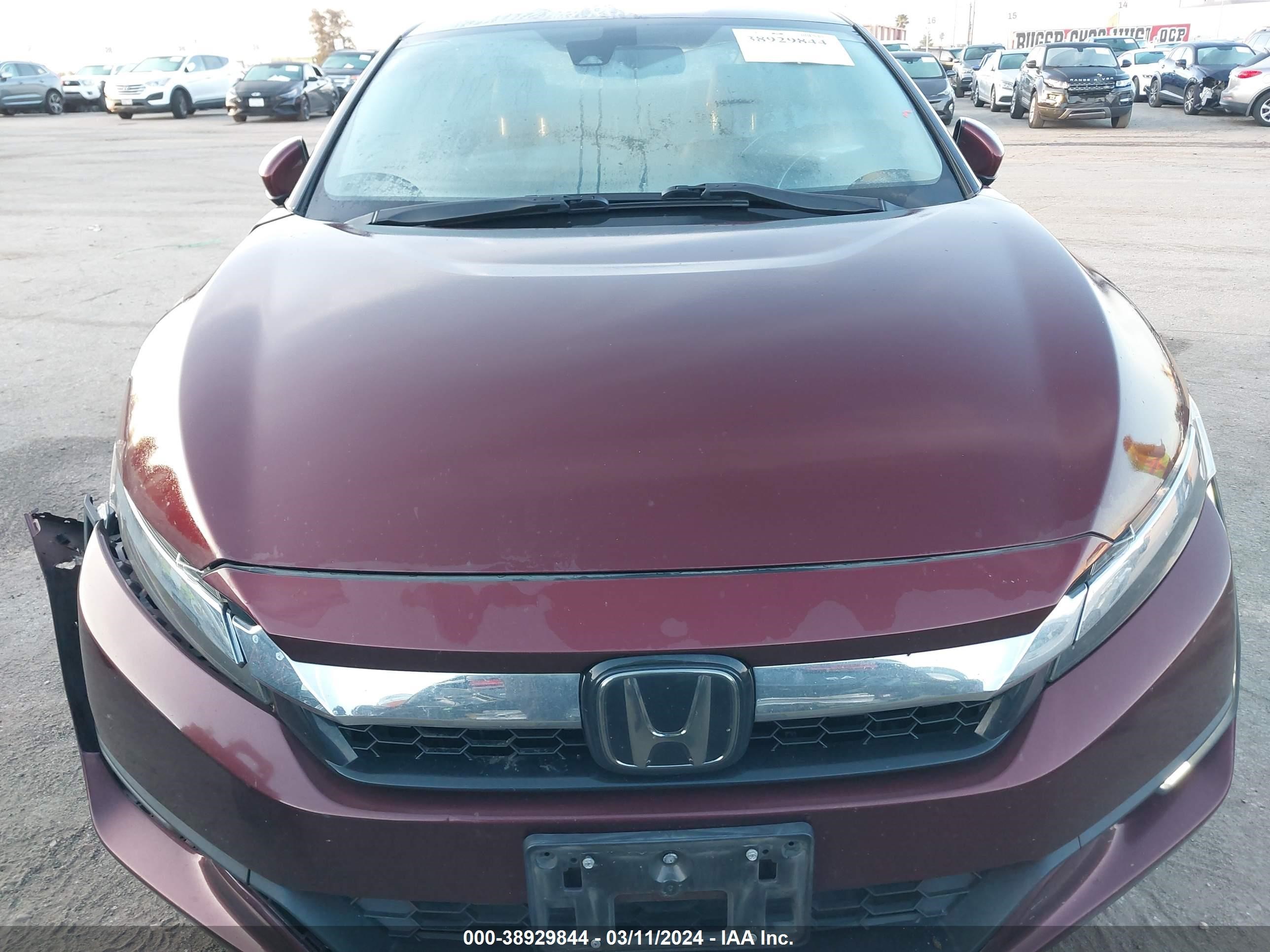 Photo 11 VIN: JHMZC5F11KC002495 - HONDA CLARITY 