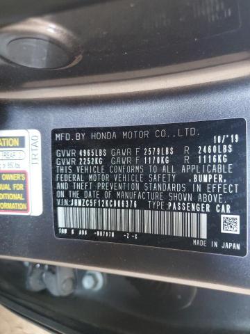 Photo 11 VIN: JHMZC5F12KC006376 - HONDA CLARITY 