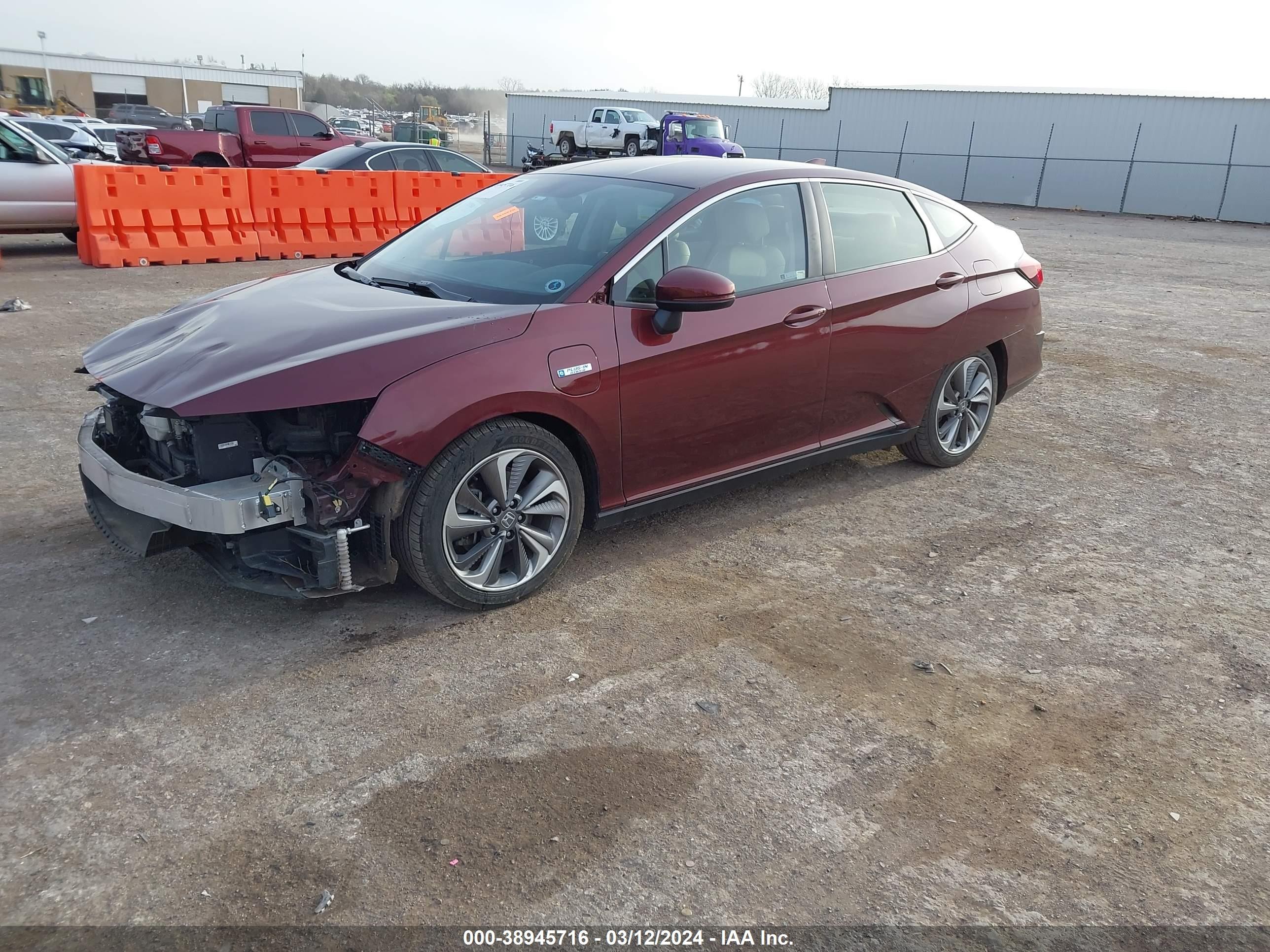 Photo 1 VIN: JHMZC5F15MC000803 - HONDA CLARITY 