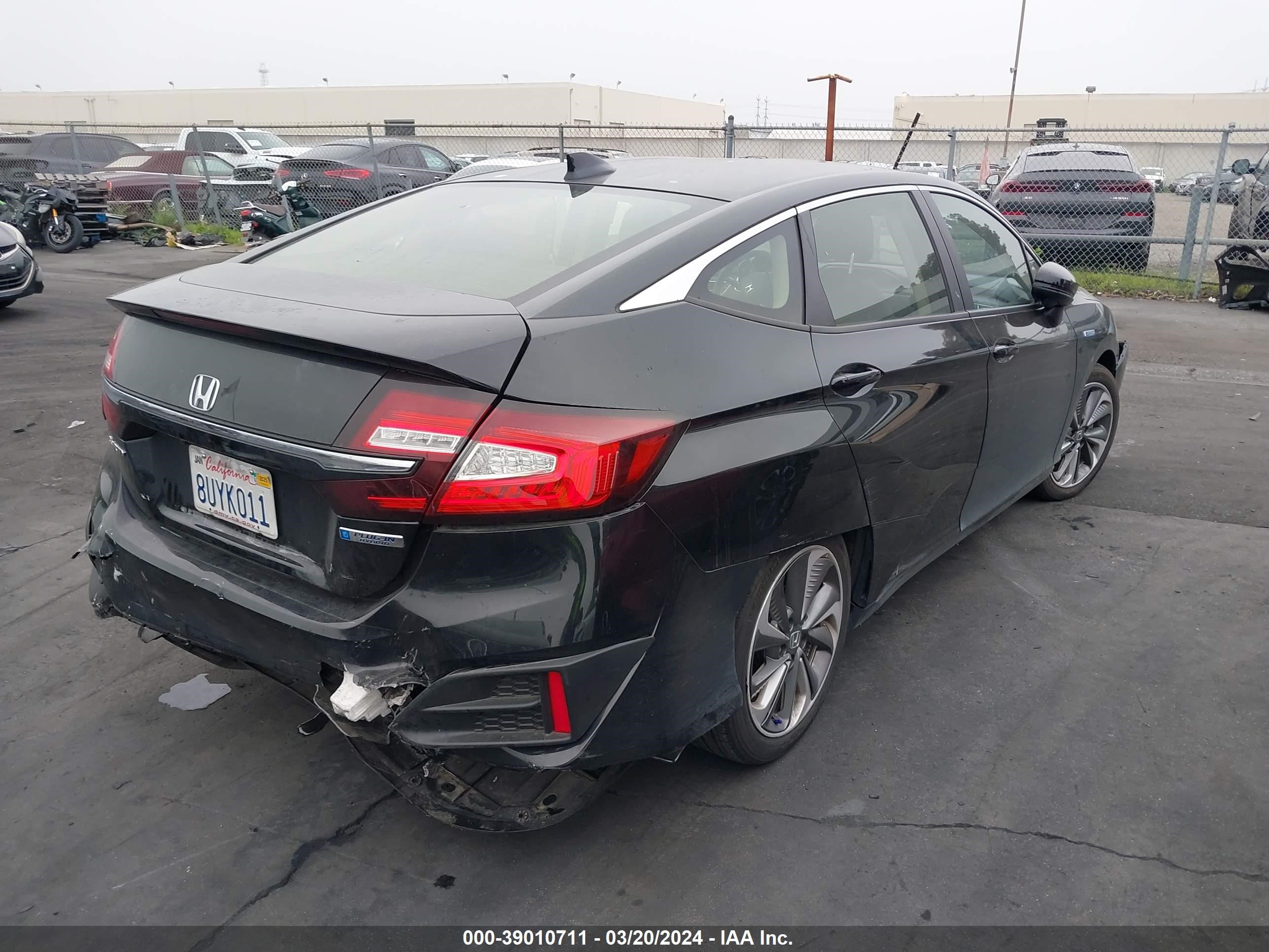 Photo 3 VIN: JHMZC5F1XMC001140 - HONDA CLARITY 