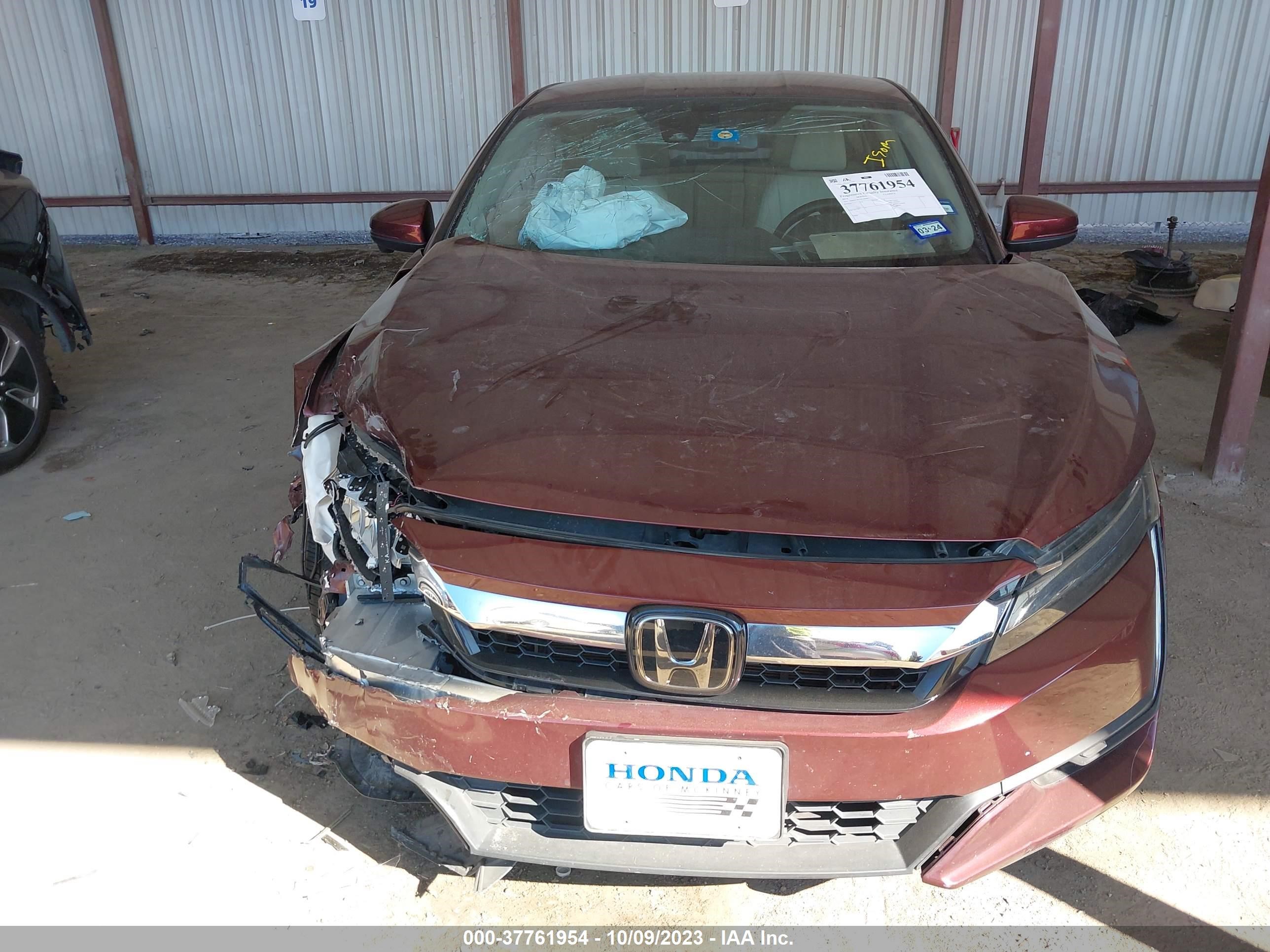 Photo 10 VIN: JHMZC5F32JC006863 - HONDA CLARITY 