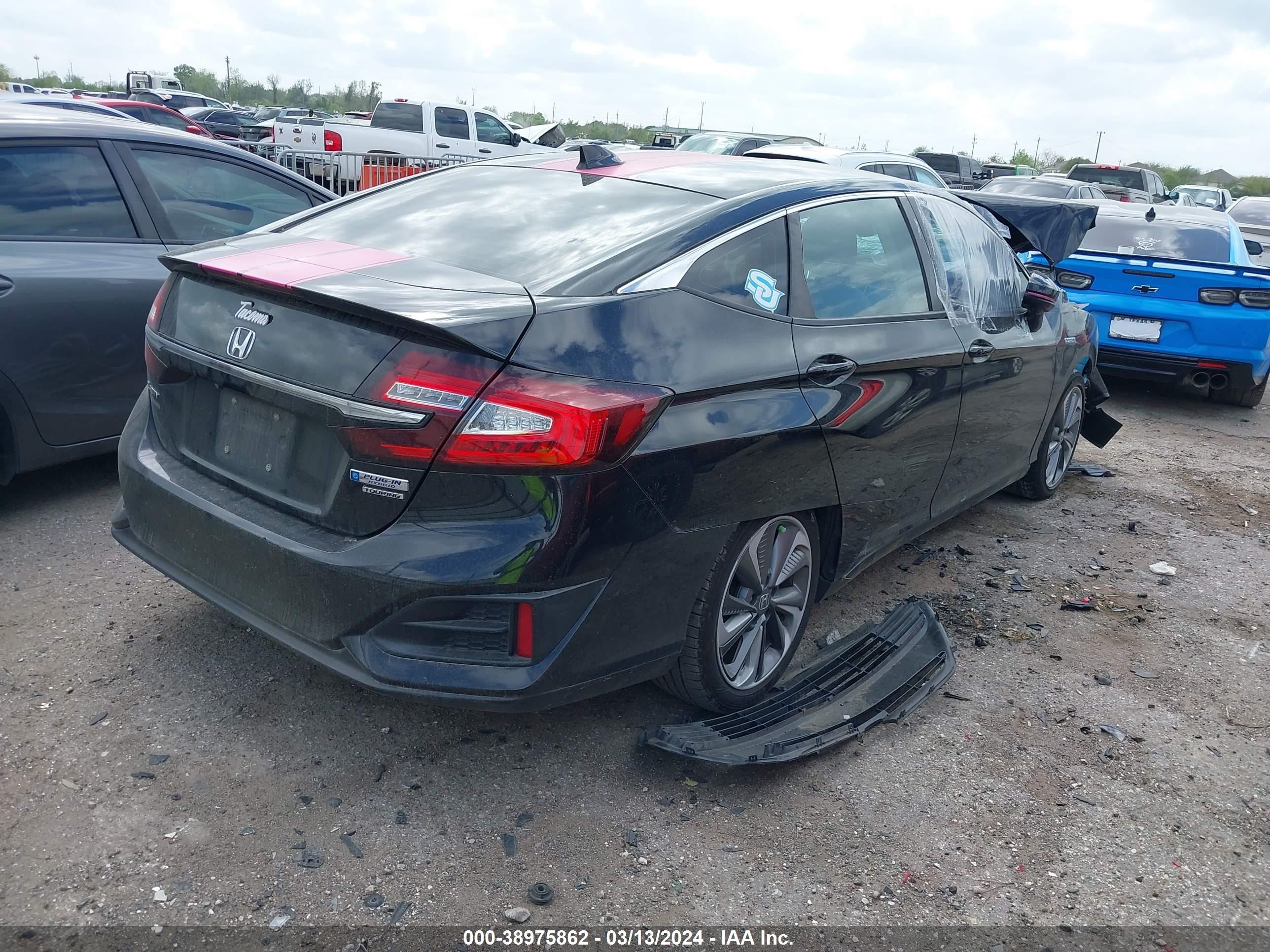 Photo 3 VIN: JHMZC5F34LC000260 - HONDA CLARITY 