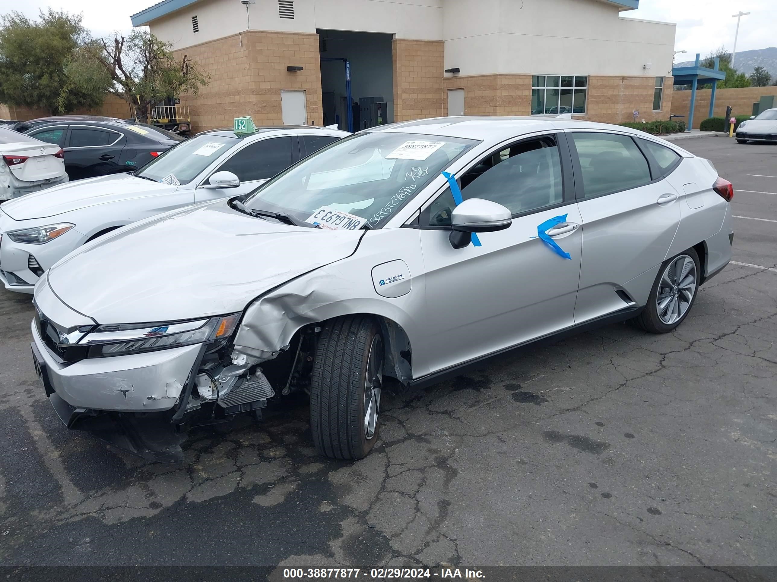 Photo 1 VIN: JHMZC5F36KC003711 - HONDA CLARITY 