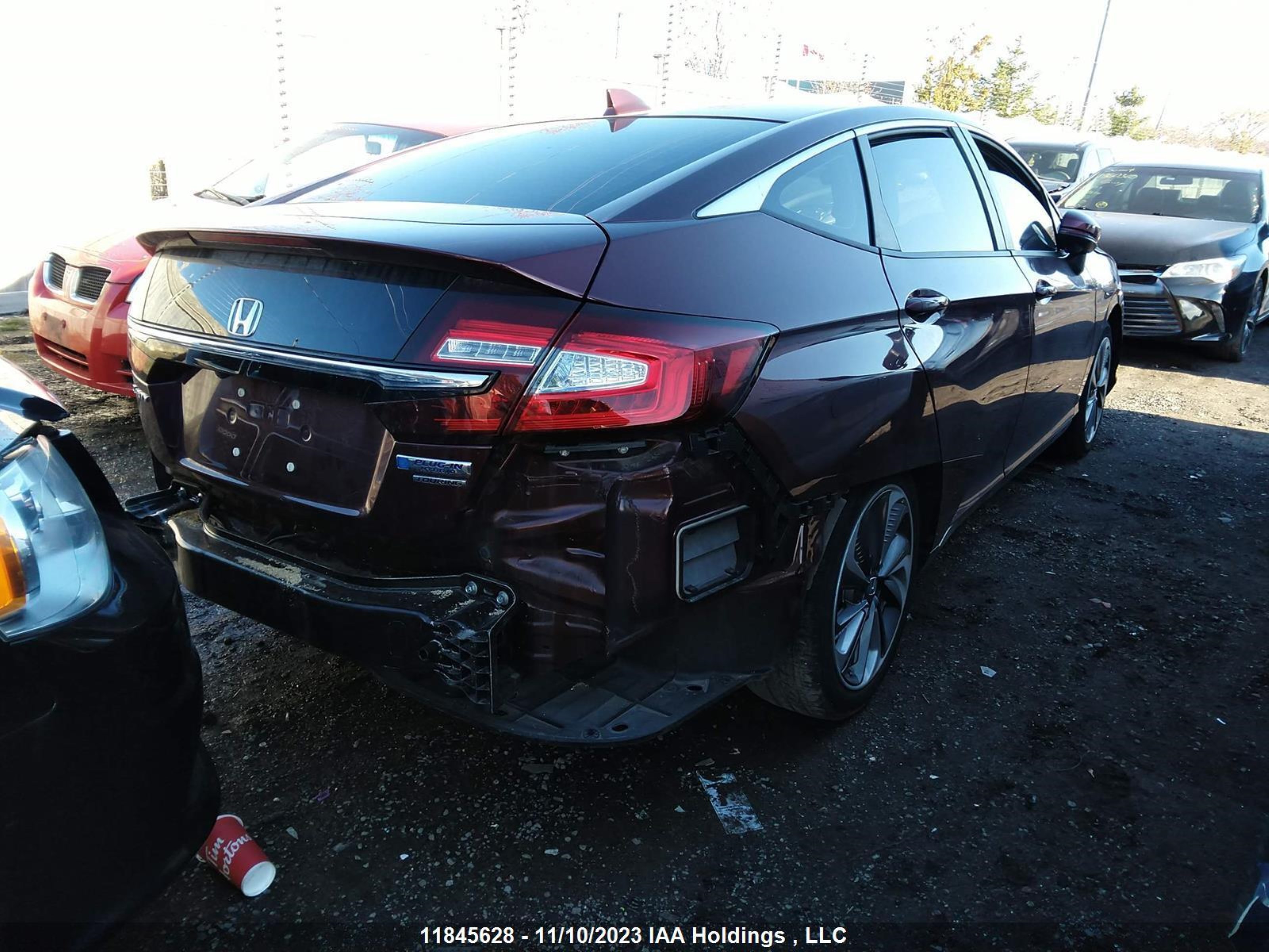 Photo 3 VIN: JHMZC5F38KC800784 - HONDA CLARITY 