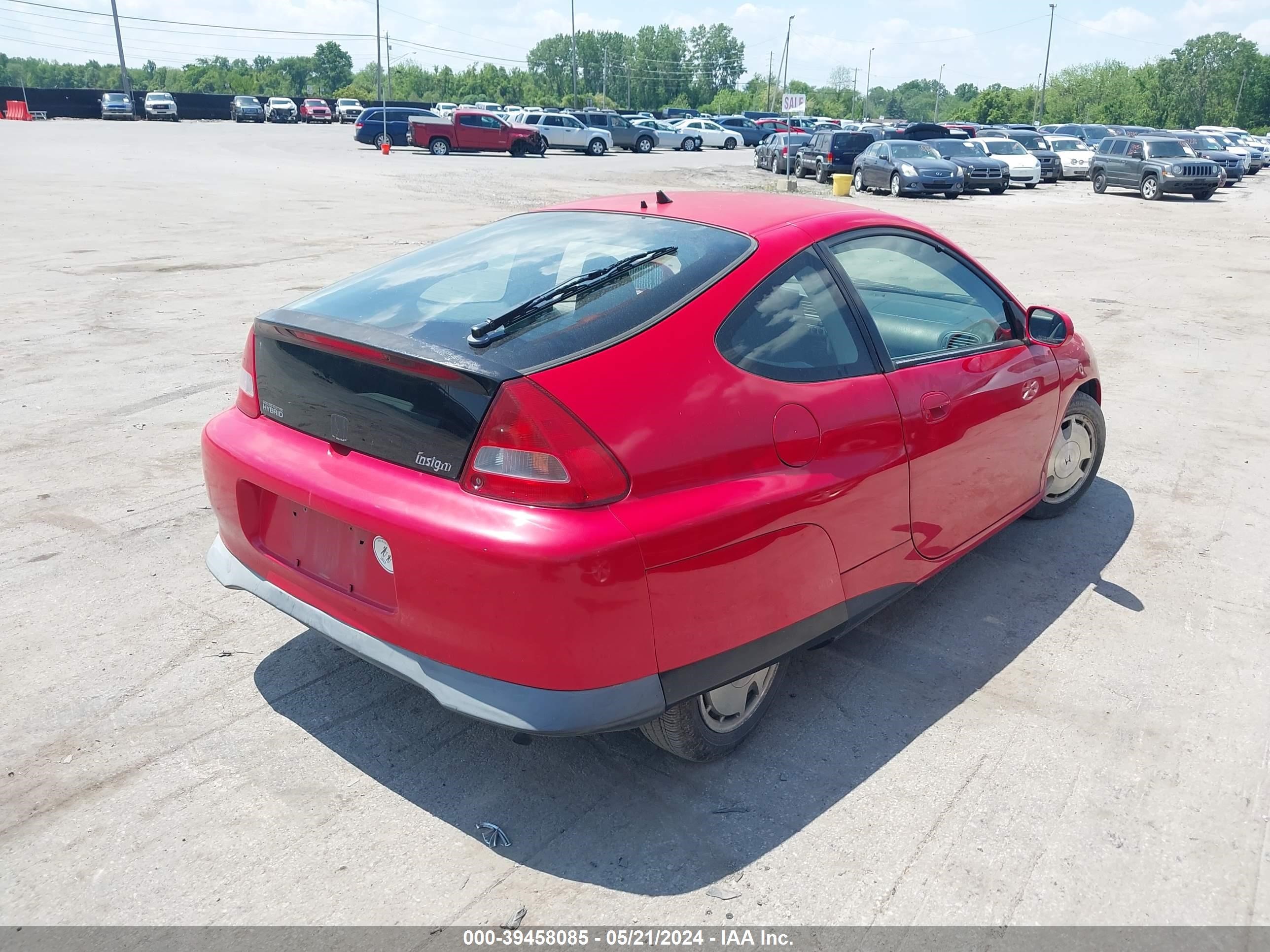 Photo 3 VIN: JHMZE1372YT005300 - HONDA INSIGHT 