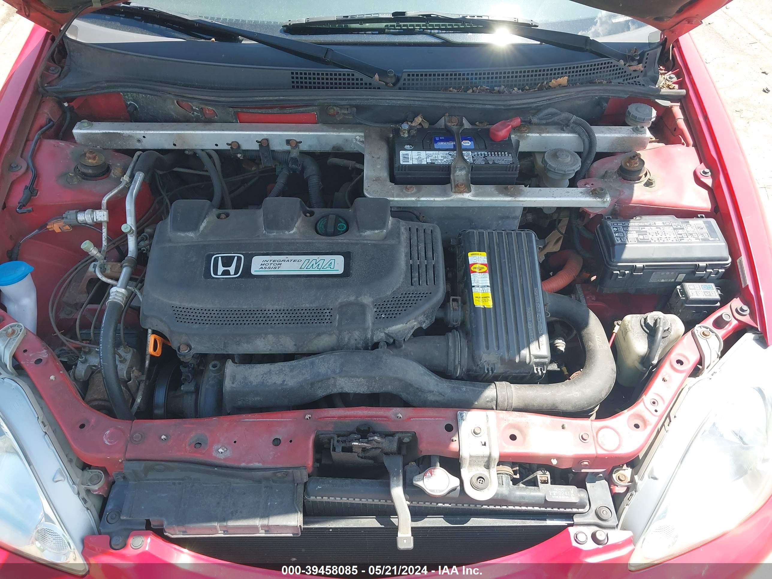 Photo 9 VIN: JHMZE1372YT005300 - HONDA INSIGHT 