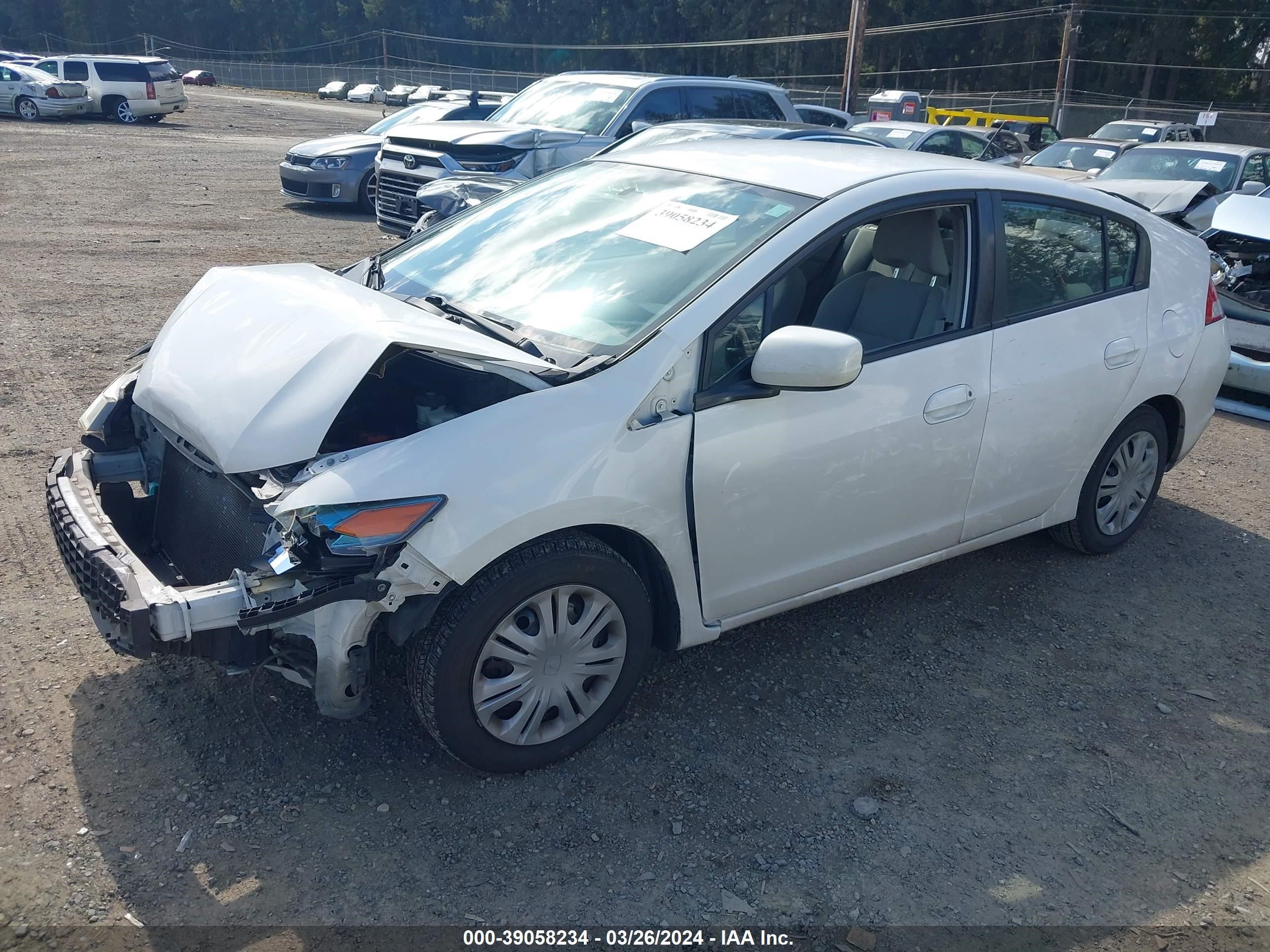 Photo 1 VIN: JHMZE2H30BS011685 - HONDA INSIGHT 