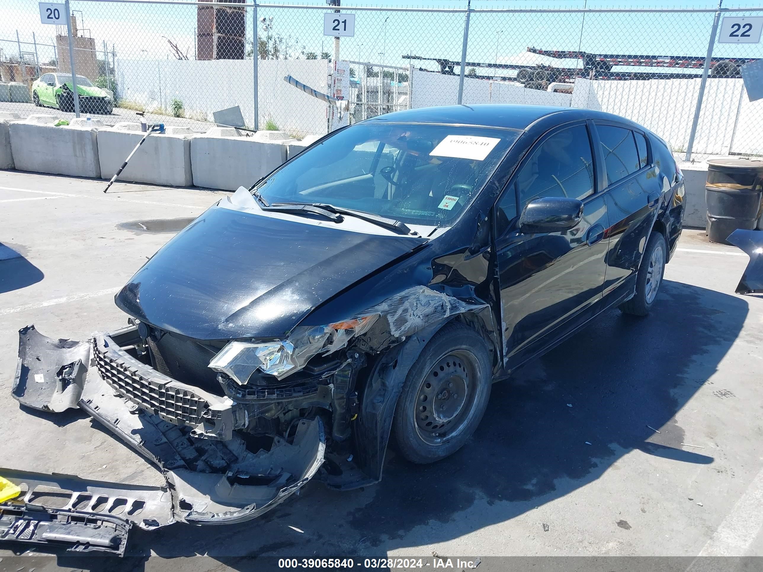 Photo 1 VIN: JHMZE2H34BS010958 - HONDA INSIGHT 