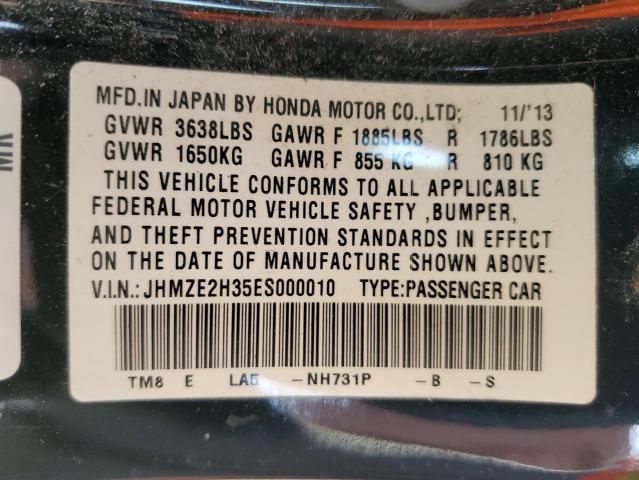 Photo 11 VIN: JHMZE2H35ES000010 - HONDA INSIGHT 