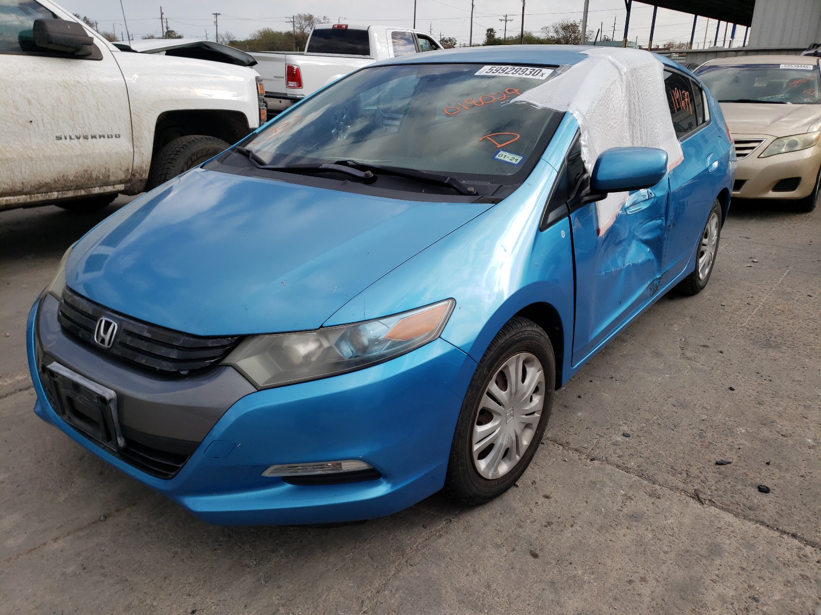 Photo 1 VIN: JHMZE2H51AS018029 - HONDA INSIGHT LX 