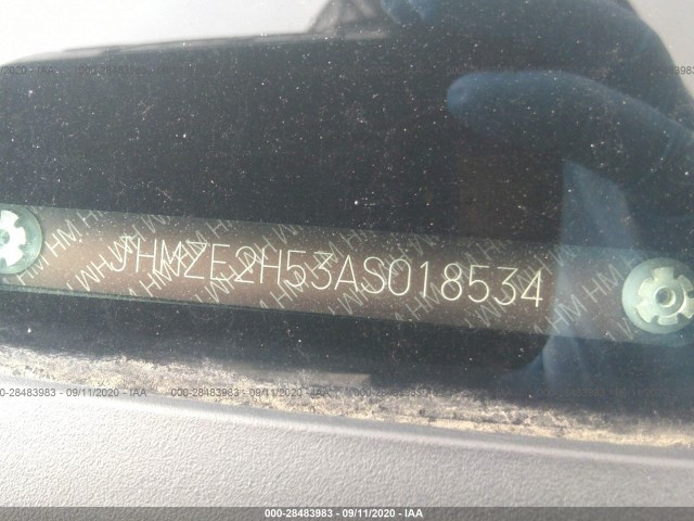 Photo 8 VIN: JHMZE2H53AS018534 - HONDA INSIGHT 