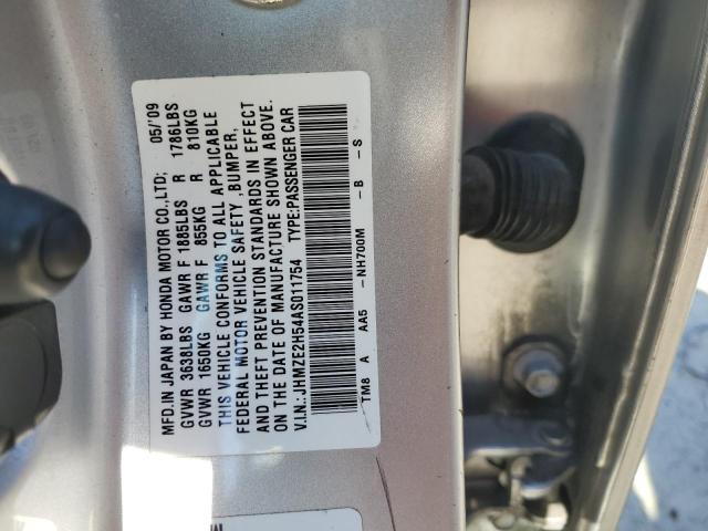 Photo 11 VIN: JHMZE2H54AS011754 - HONDA INSIGHT LX 