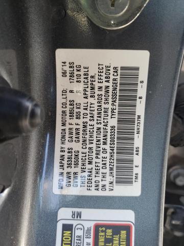 Photo 11 VIN: JHMZE2H54ES003336 - HONDA INSIGHT LX 