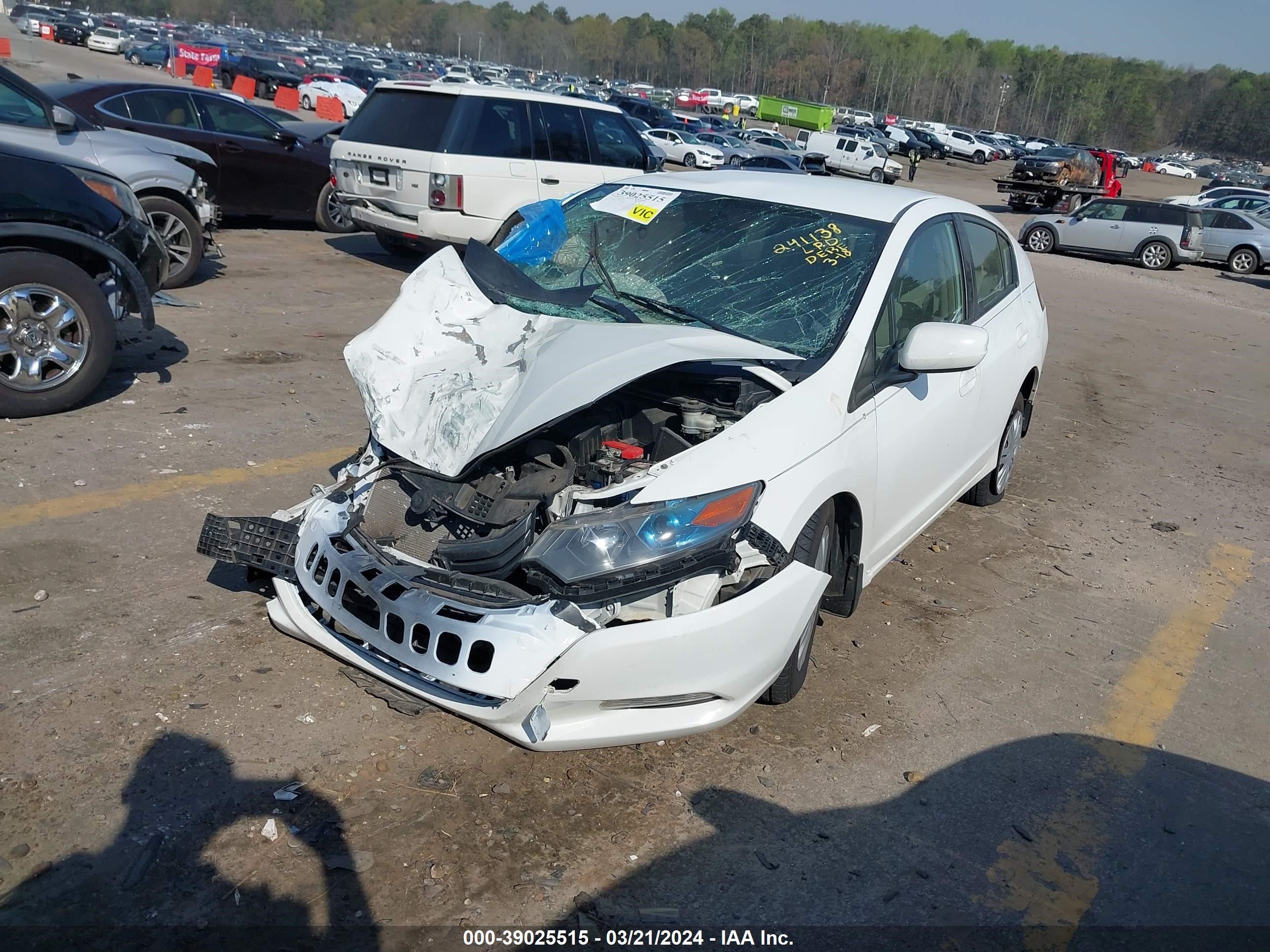 Photo 1 VIN: JHMZE2H55BS001283 - HONDA INSIGHT 