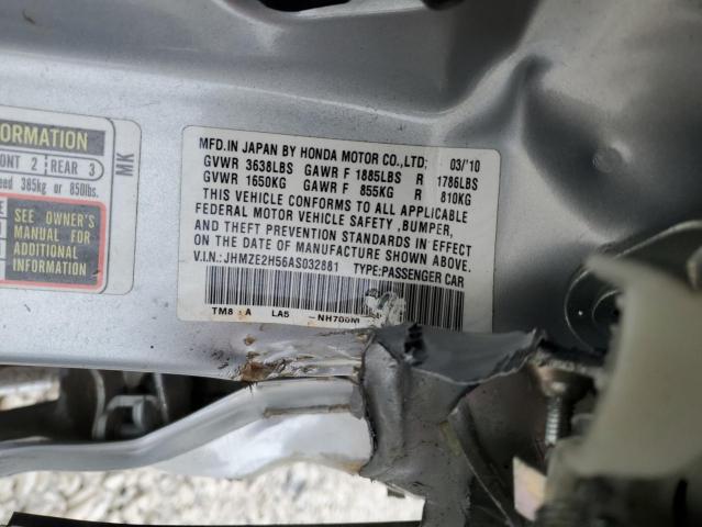 Photo 12 VIN: JHMZE2H56AS032881 - HONDA INSIGHT LX 