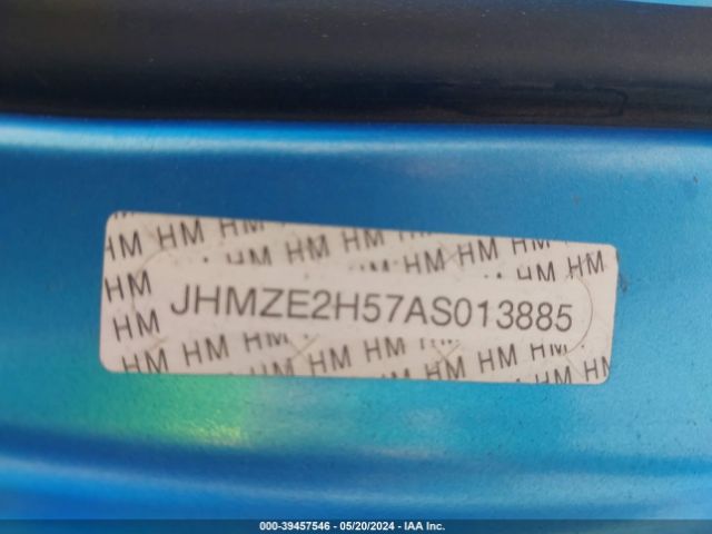 Photo 8 VIN: JHMZE2H57AS013885 - HONDA INSIGHT 