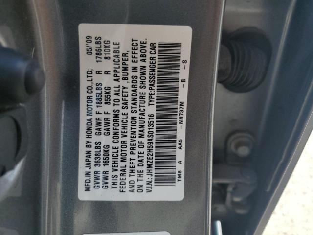 Photo 11 VIN: JHMZE2H59AS013516 - HONDA INSIGHT LX 