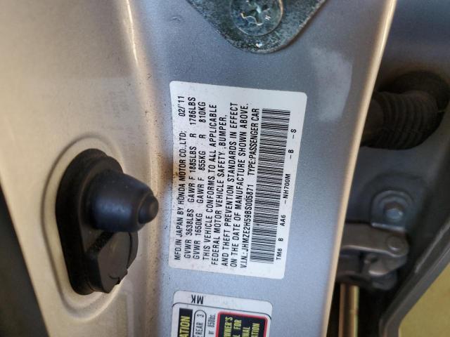 Photo 11 VIN: JHMZE2H59BS005871 - HONDA INSIGHT 