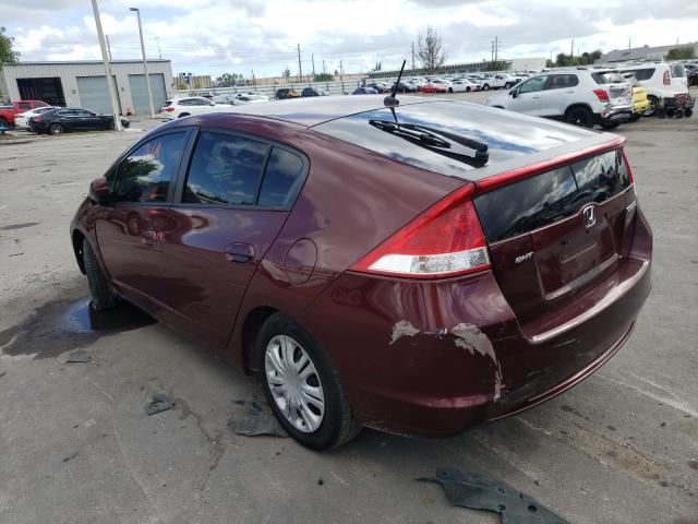 Photo 2 VIN: JHMZE2H59BS011167 - HONDA INSIGHT LX 