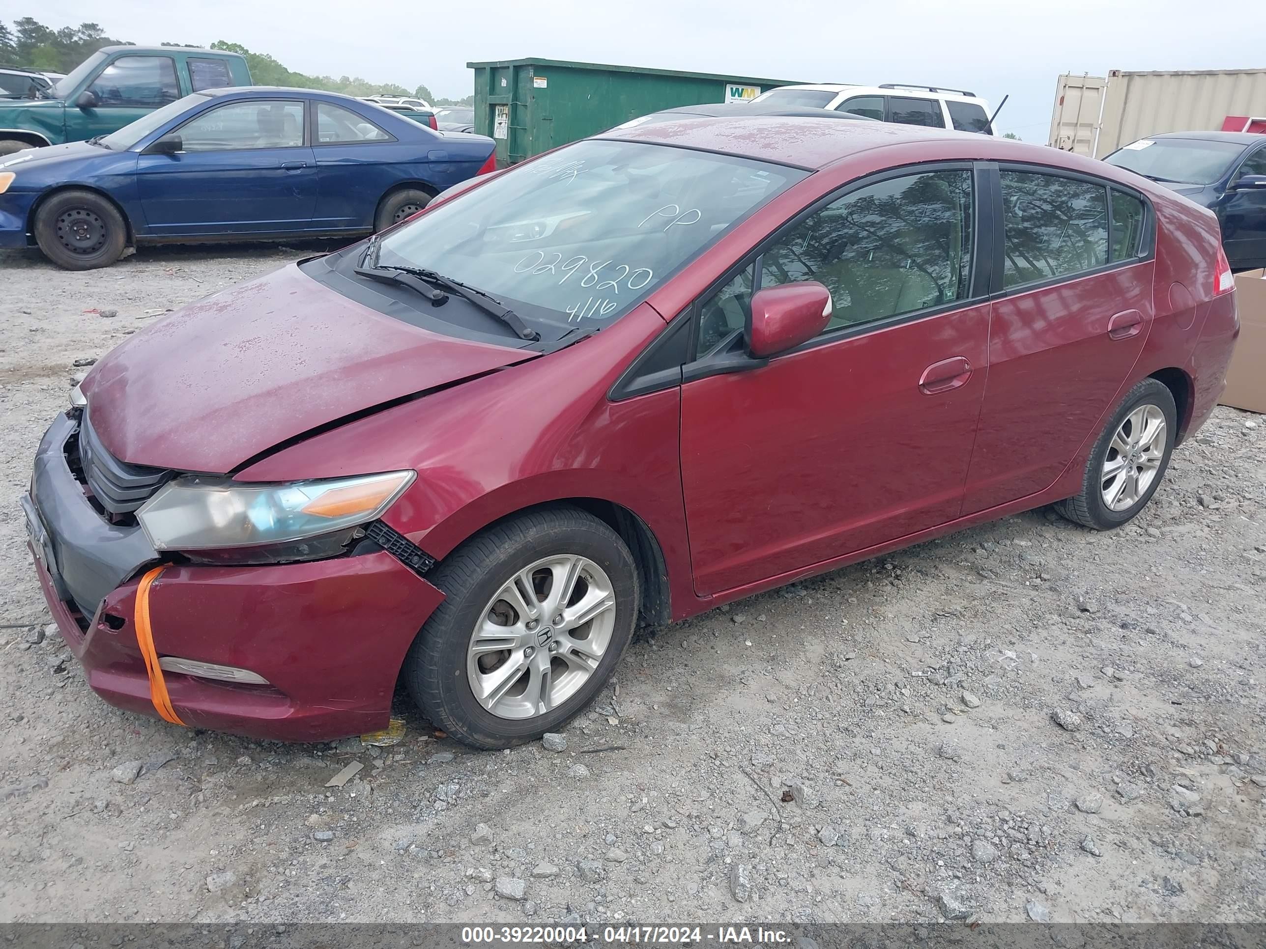 Photo 1 VIN: JHMZE2H72AS029820 - HONDA INSIGHT 