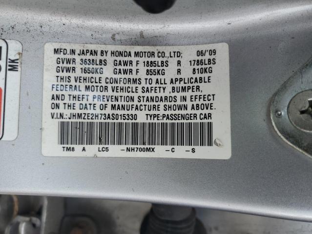 Photo 11 VIN: JHMZE2H73AS015330 - HONDA INSIGHT EX 