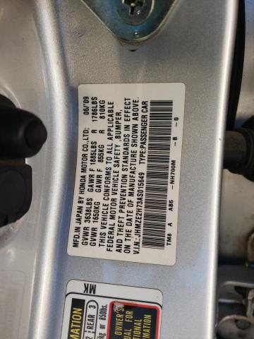 Photo 11 VIN: JHMZE2H73AS015649 - HONDA INSIGHT EX 