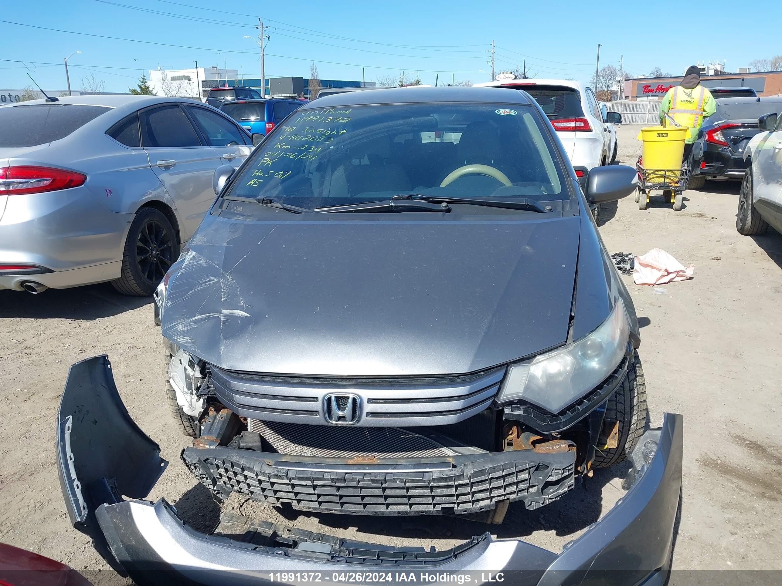 Photo 12 VIN: JHMZE2H73AS802083 - HONDA INSIGHT 