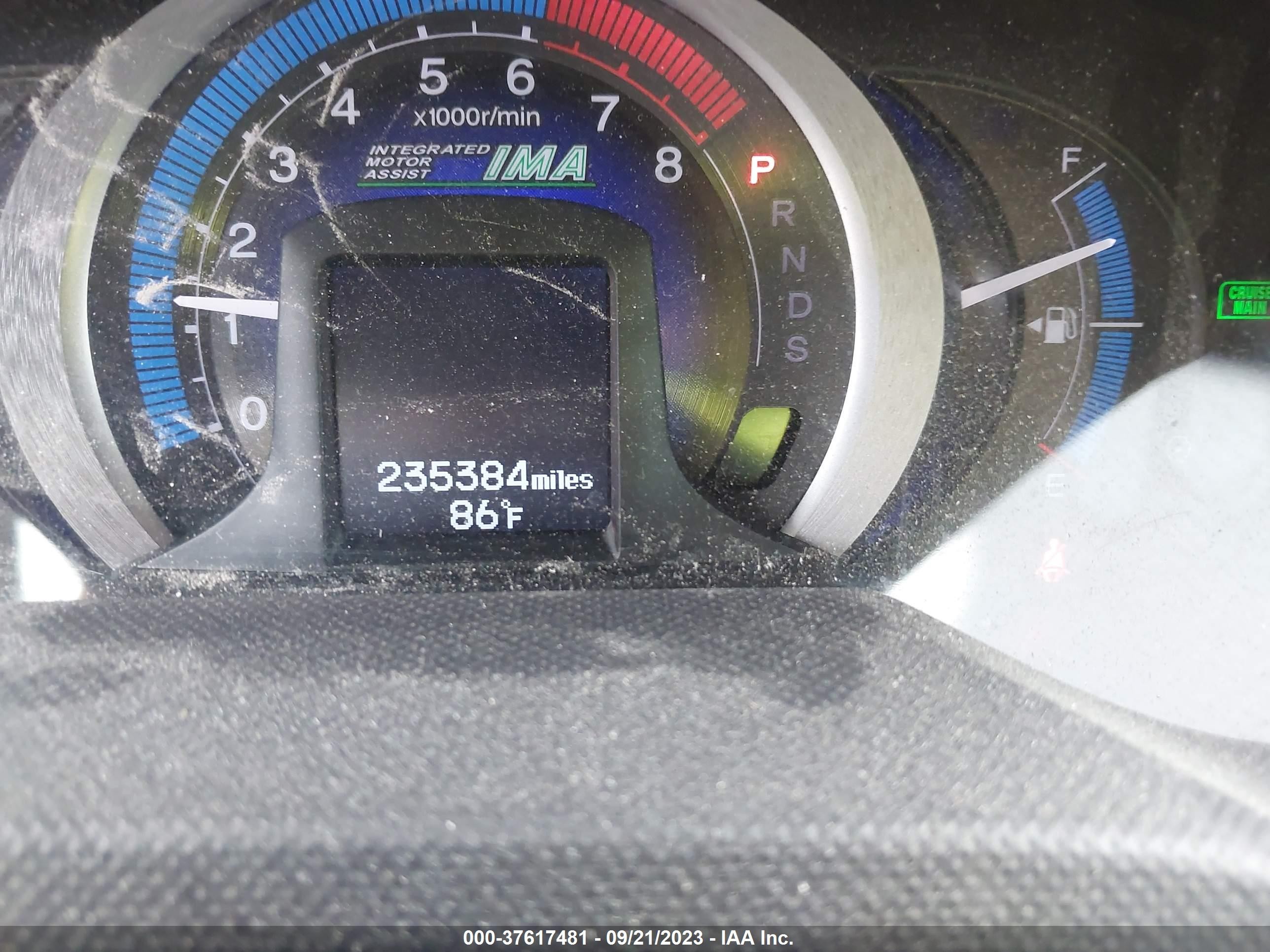 Photo 6 VIN: JHMZE2H74AS037708 - HONDA INSIGHT 