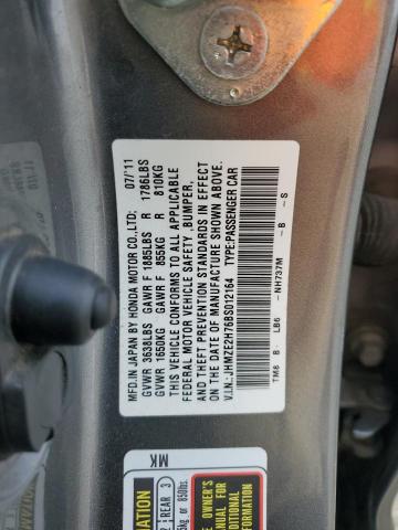 Photo 11 VIN: JHMZE2H76BS012164 - HONDA INSIGHT 