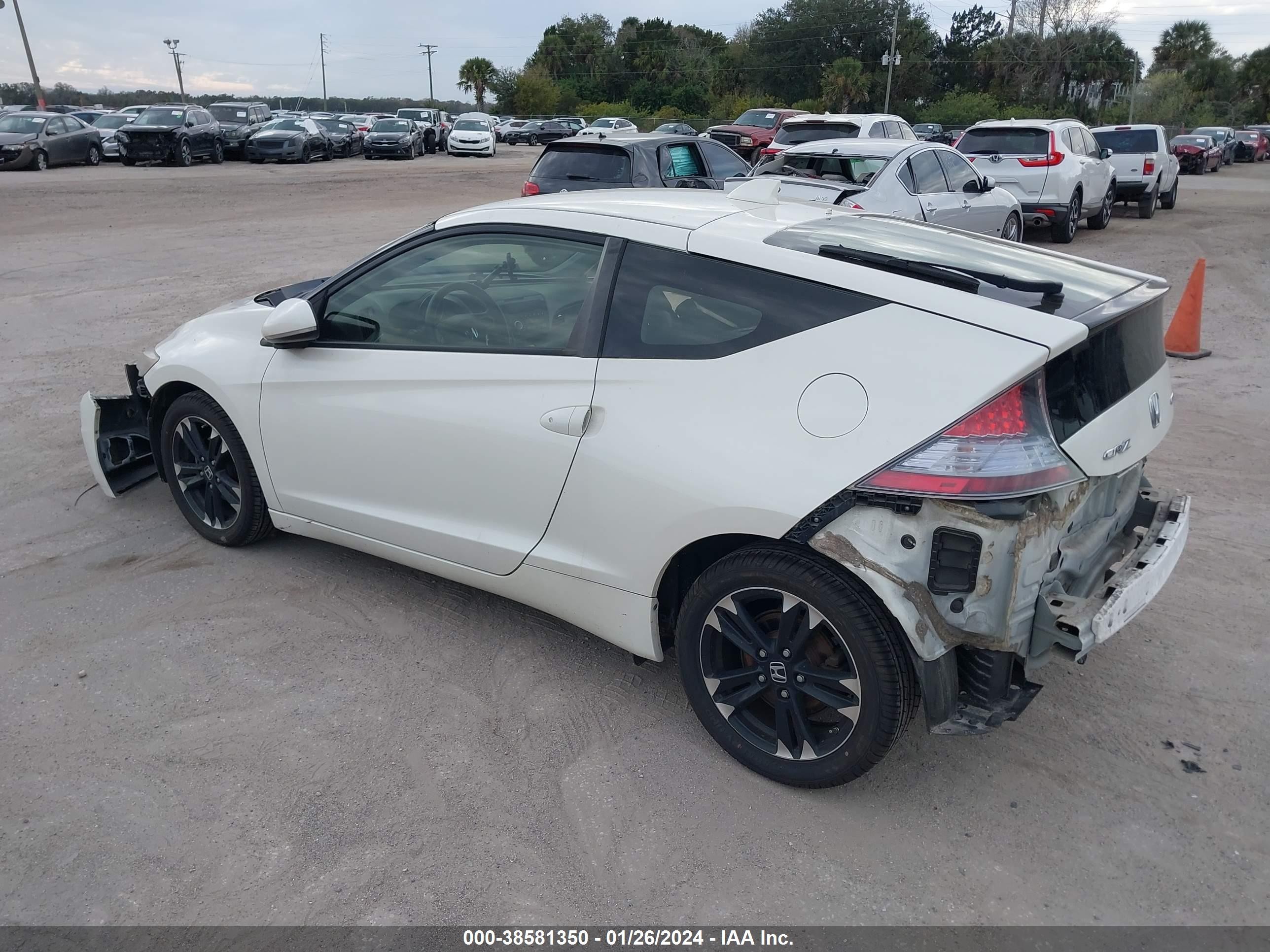 Photo 2 VIN: JHMZF1C42FS001186 - HONDA CR-Z 