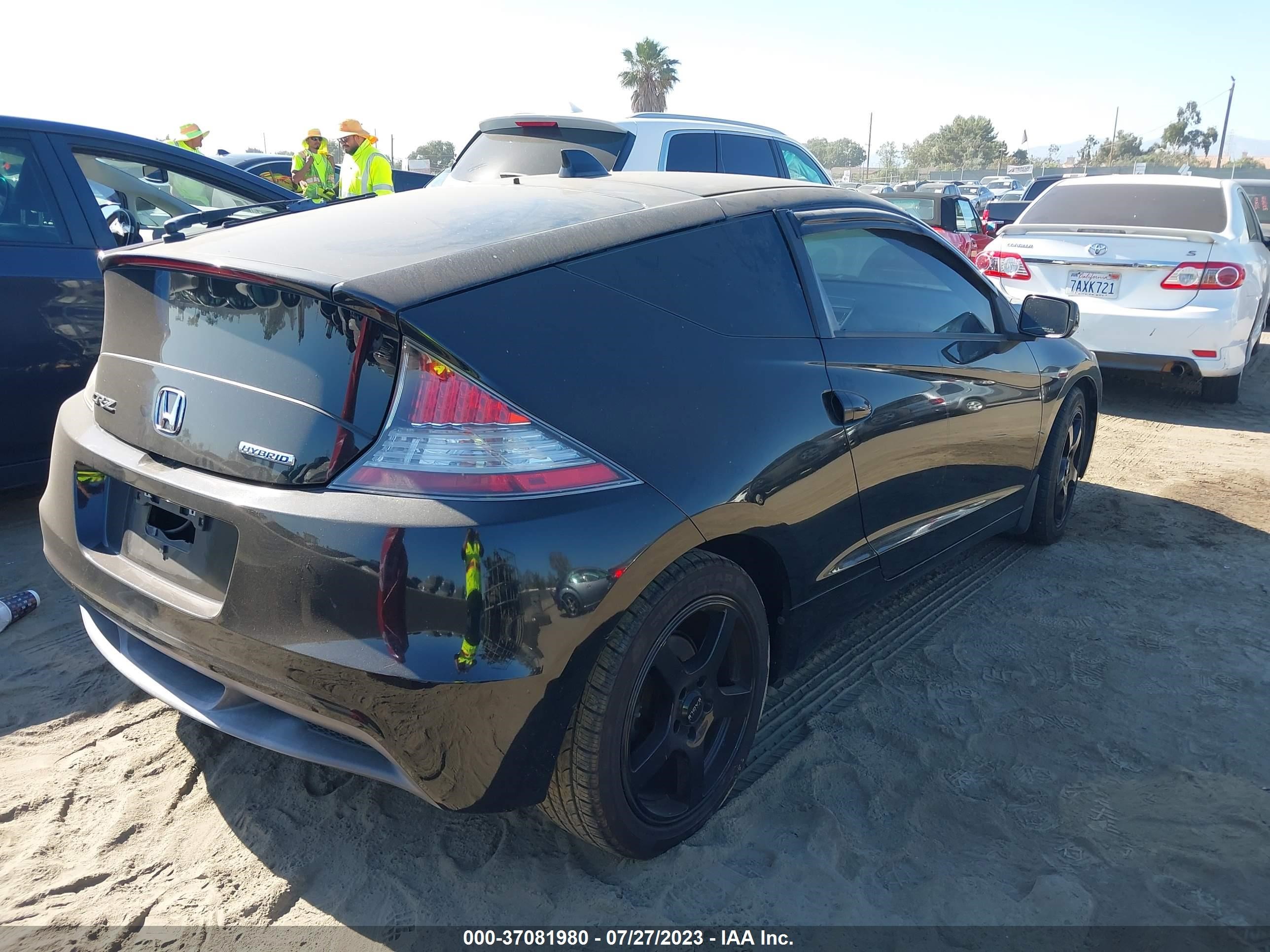 Photo 3 VIN: JHMZF1C61BS014118 - HONDA CR-Z 