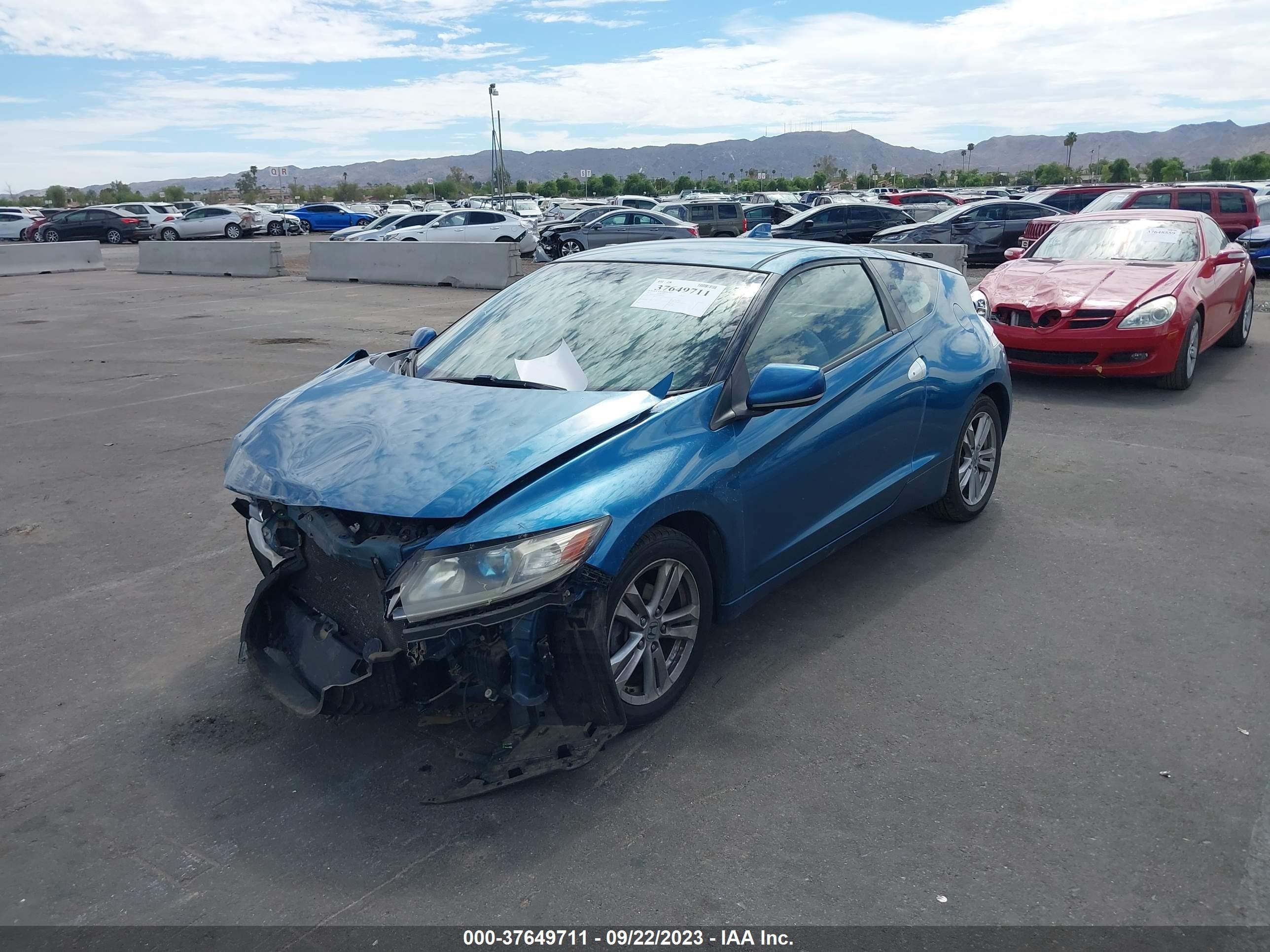 Photo 1 VIN: JHMZF1C64BS006501 - HONDA CR-Z 