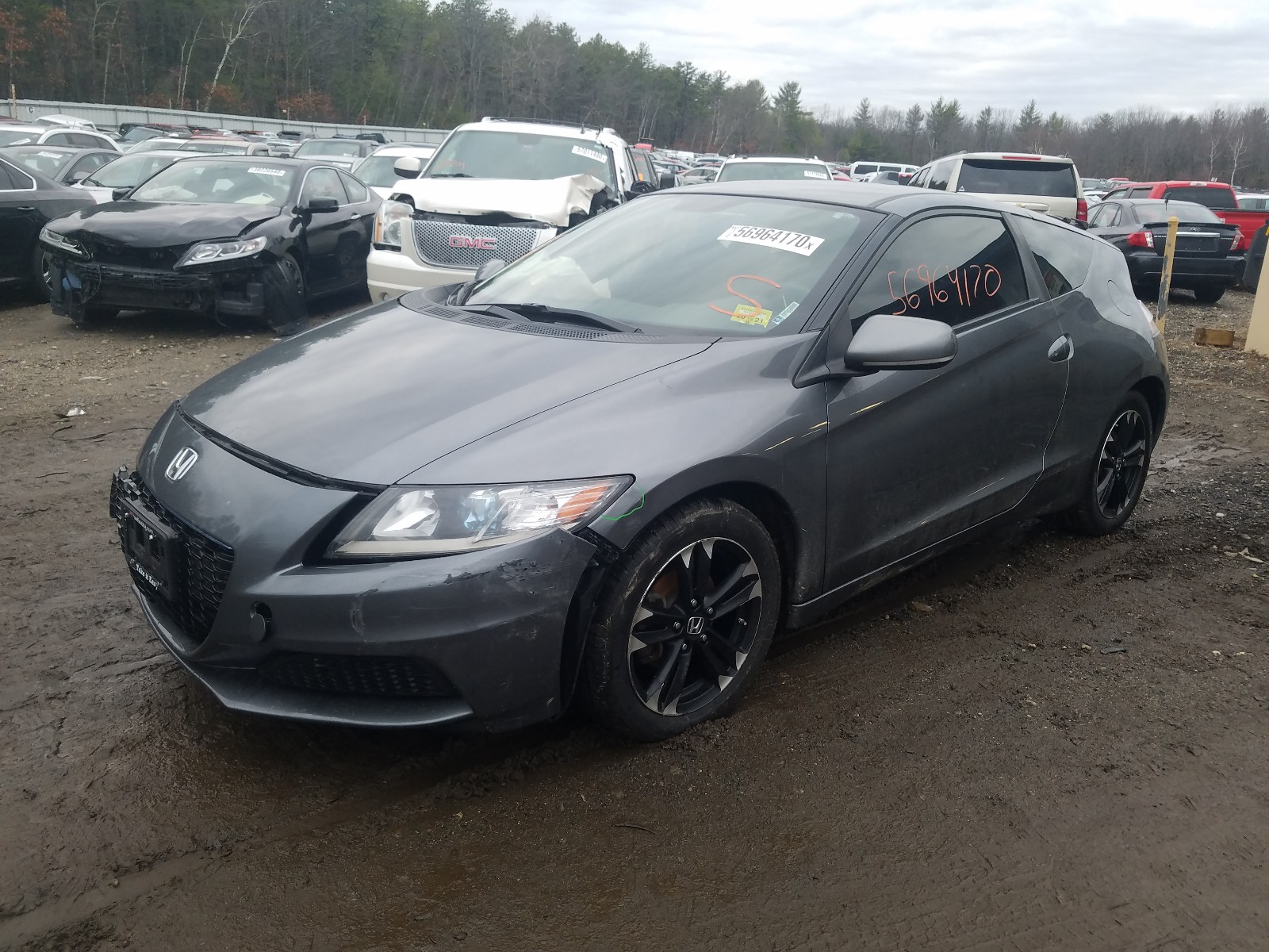 Photo 1 VIN: JHMZF1D42ES002271 - HONDA CR-Z 