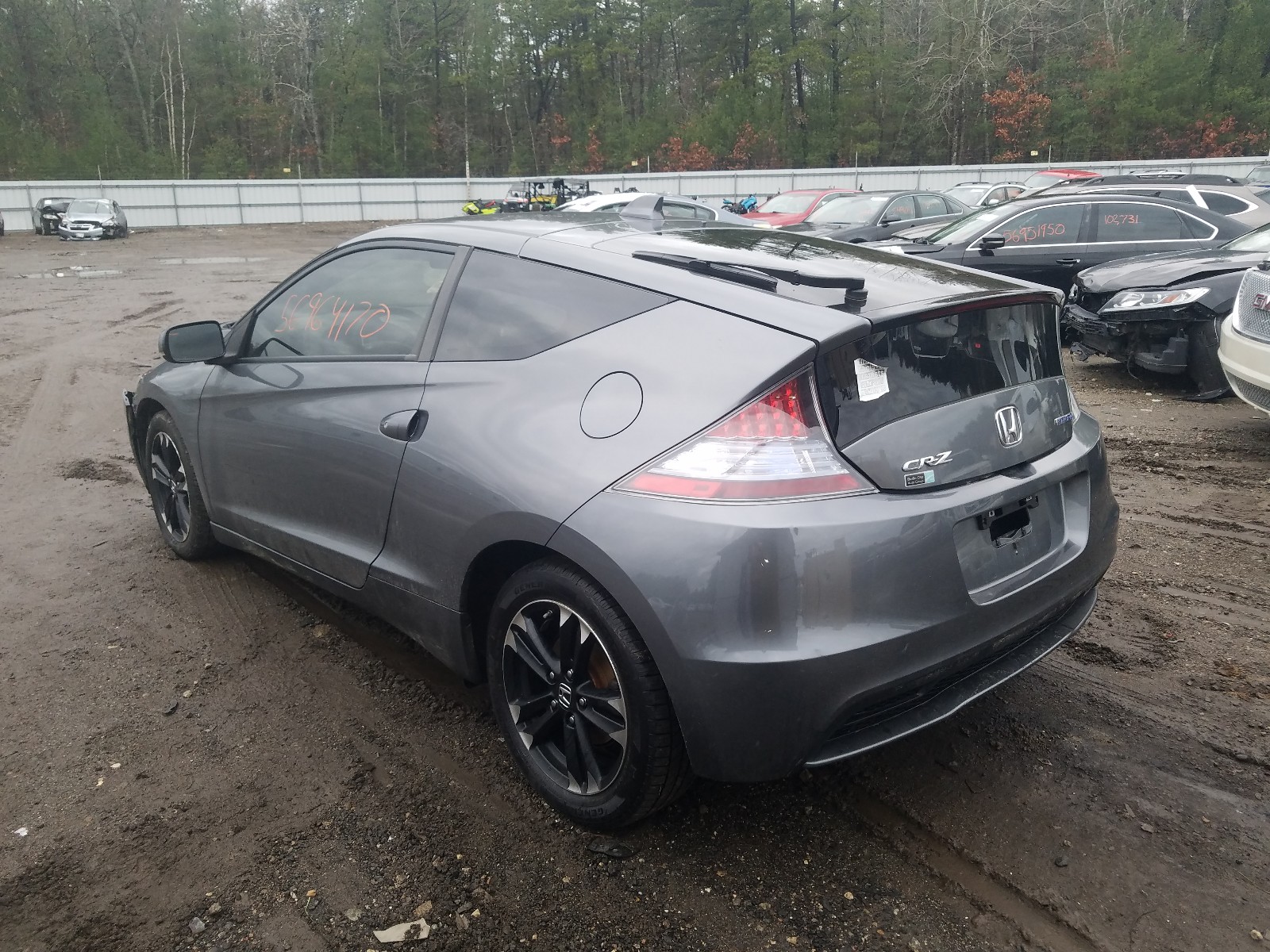 Photo 2 VIN: JHMZF1D42ES002271 - HONDA CR-Z 