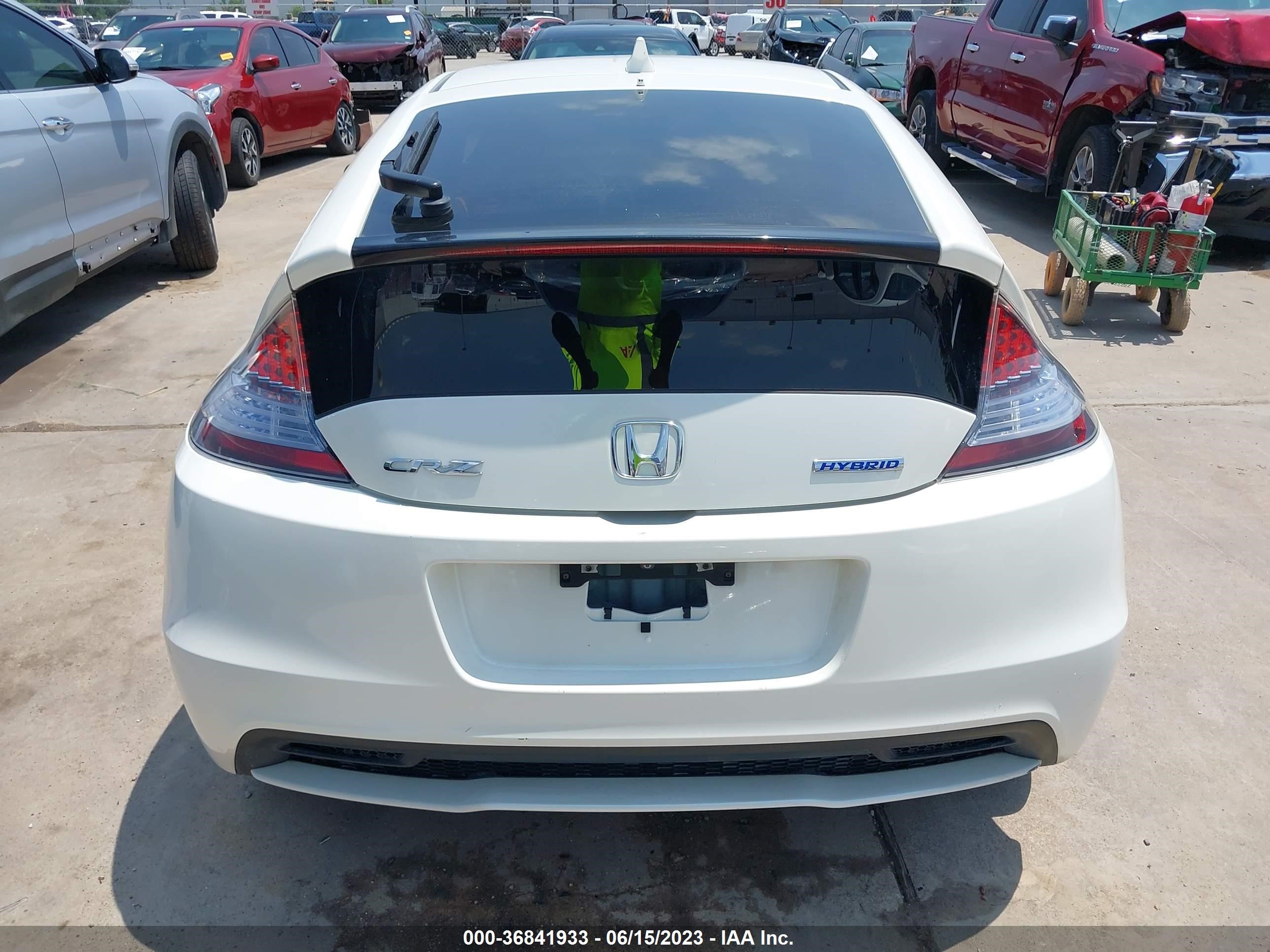 Photo 15 VIN: JHMZF1D47ES001780 - HONDA CR-Z 