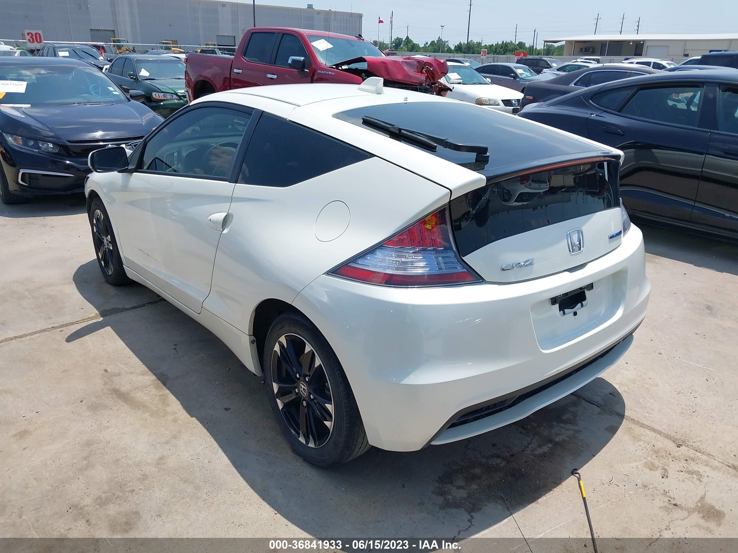 Photo 2 VIN: JHMZF1D47ES001780 - HONDA CR-Z 