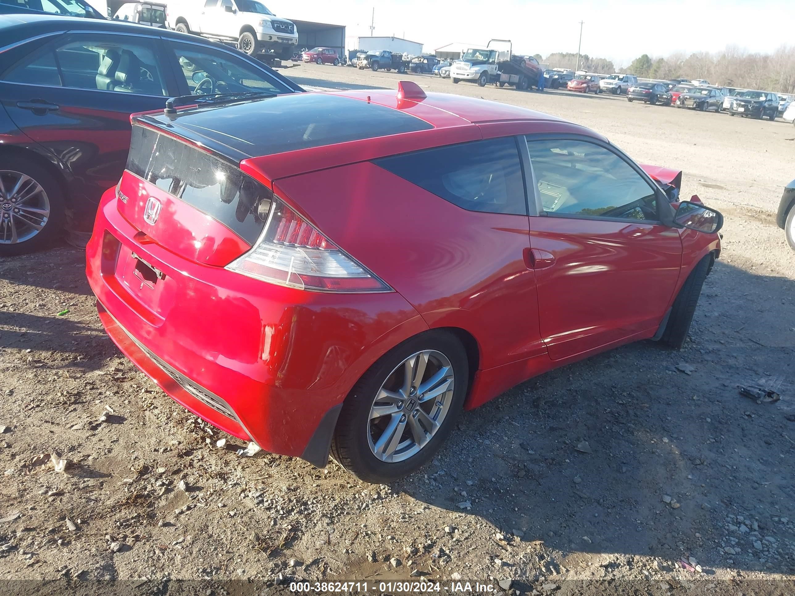 Photo 3 VIN: JHMZF1D61DS002262 - HONDA CR-Z 