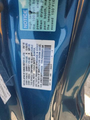 Photo 11 VIN: JHMZF1D62BS005636 - HONDA CR-Z EX 