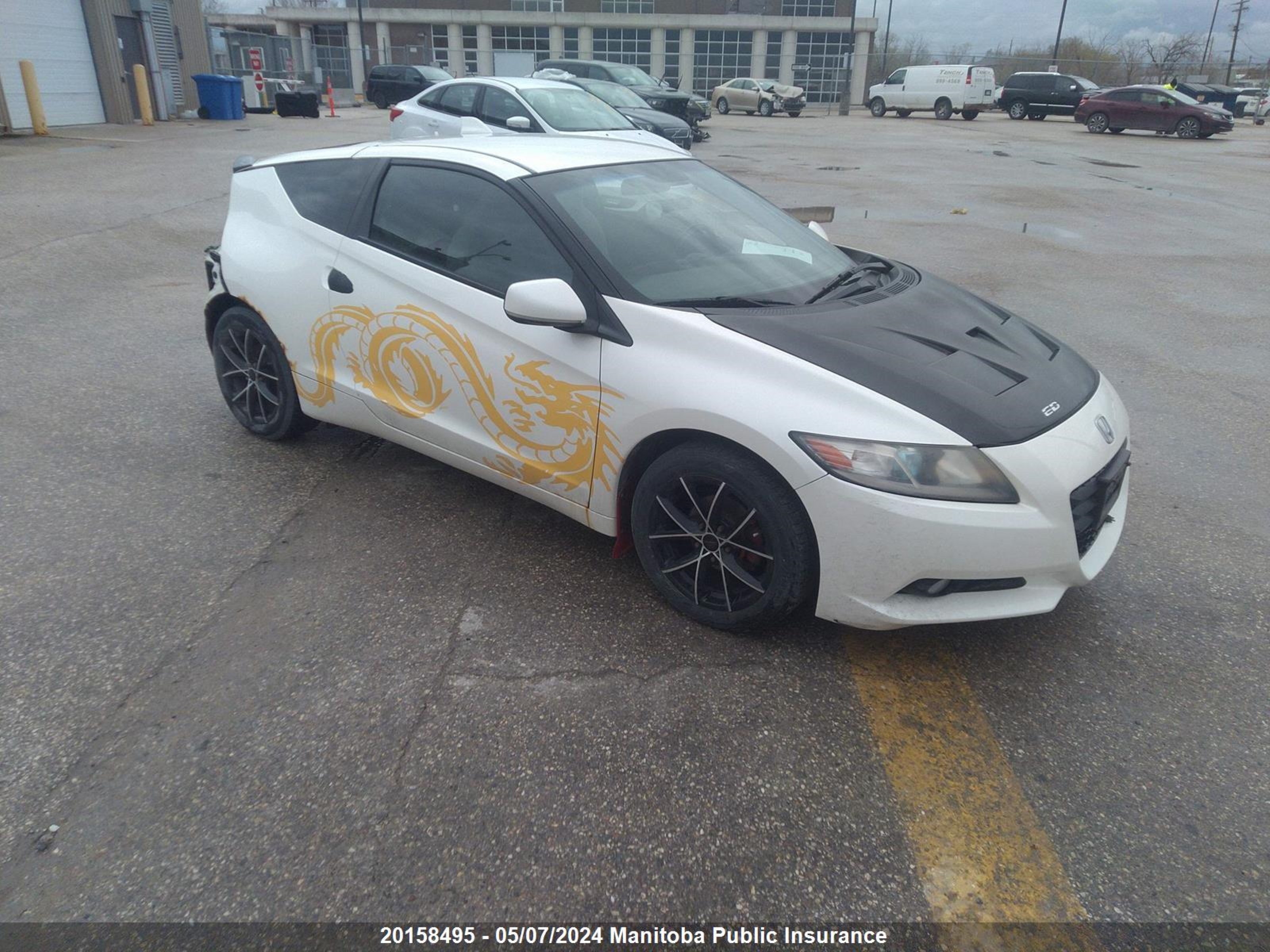 Photo 0 VIN: JHMZF1D65BS800163 - HONDA CR-Z 