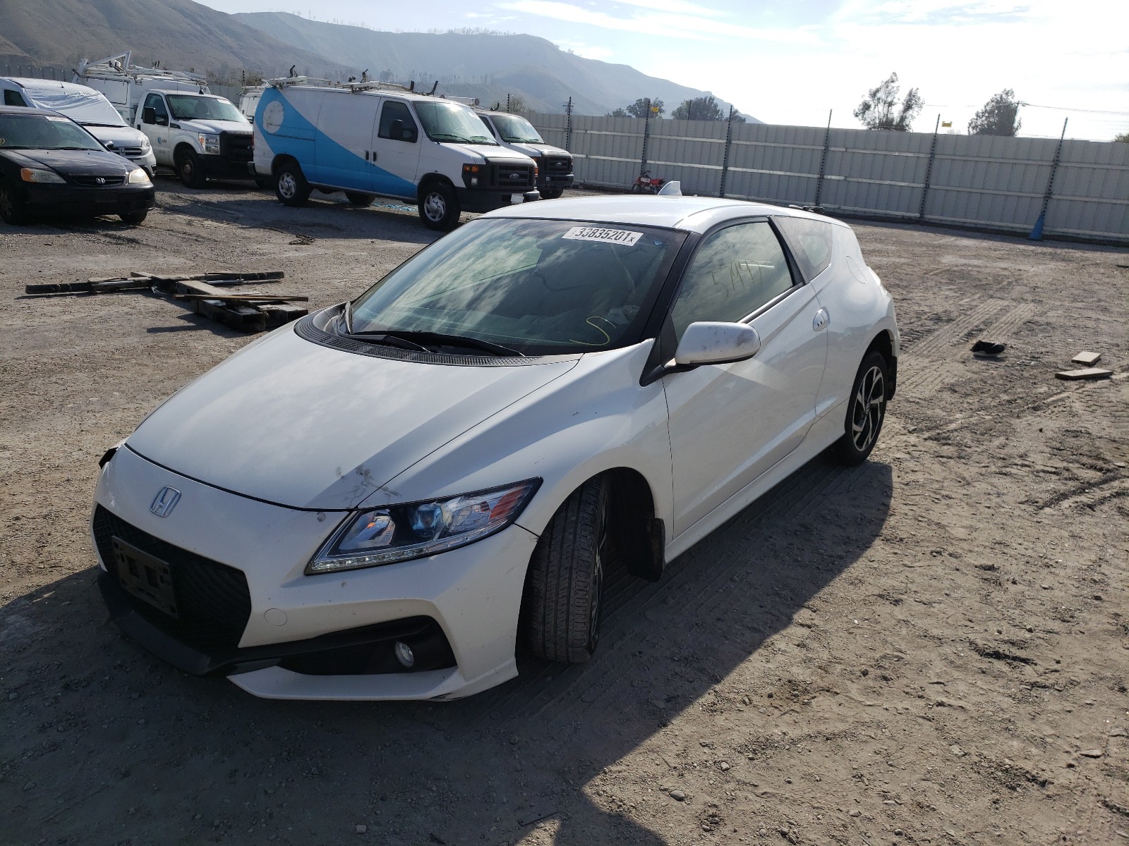 Photo 1 VIN: JHMZF1D65GS001037 - HONDA CR-Z EX 