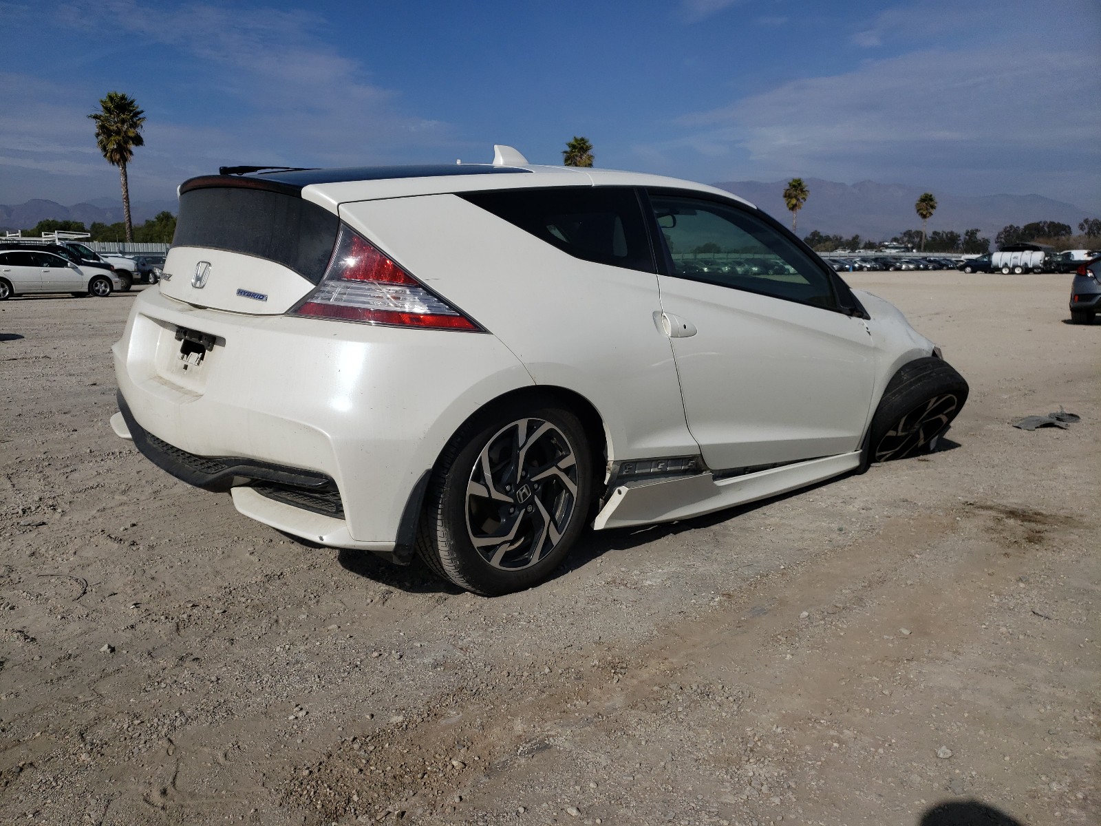 Photo 3 VIN: JHMZF1D65GS001037 - HONDA CR-Z EX 