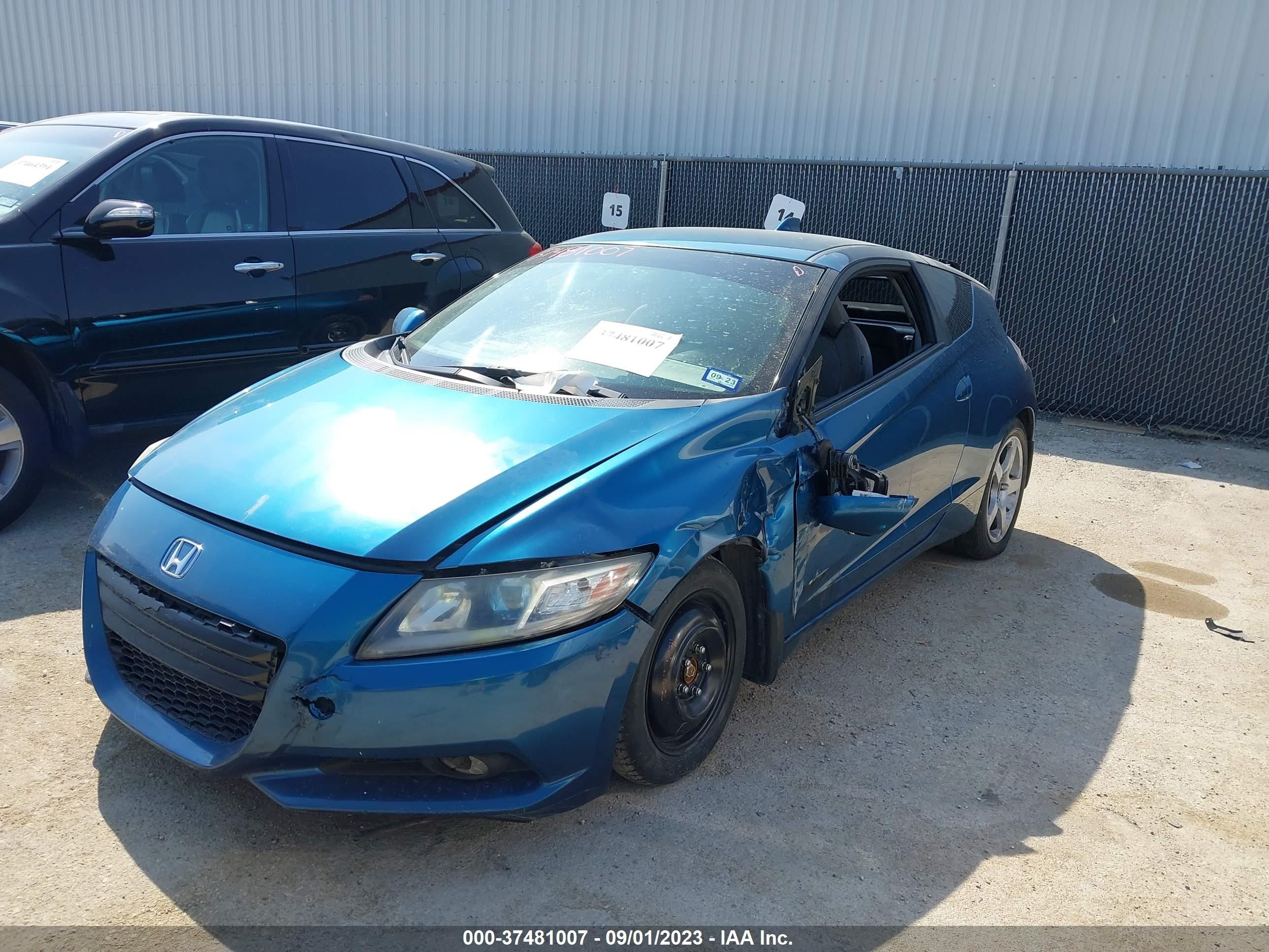 Photo 1 VIN: JHMZF1D69CS004341 - HONDA CR-Z 